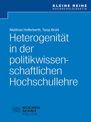 cover image of Heterogenität in der politikwissenschaftlichen Hochschullehre
